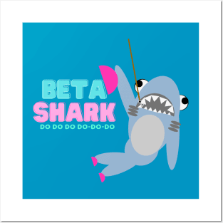 Beta Shark Posters and Art